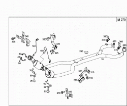 EXHAUST SYSTEM USED ON TWELVE-CYLINDER GASOLINE VEHICLES 1