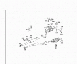 EXHAUST SYSTEM USED ON TWELVE-CYLINDER GASOLINE VEHICLES 2