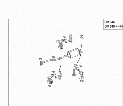 EXHAUST SYSTEM FOR FOUR-CYLINDER DIESEL VEHICLES 2