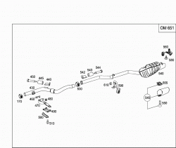 EXHAUST SYSTEM FOR FOUR-CYLINDER DIESEL VEHICLES 2