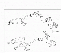 EXHAUST SYSTEM FOR FOUR-CYLINDER DIESEL VEHICLES 2