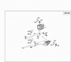 EXHAUST SYSTEM FOR SIX-CYLINDER DIESEL VEHICLES 2