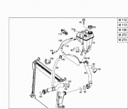 EXPANSION TANK,MOUNTING AND HOSES 1