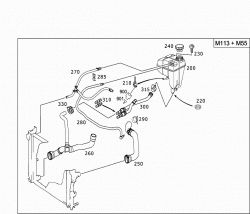 EXPANSION TANK,MOUNTING AND HOSES 2