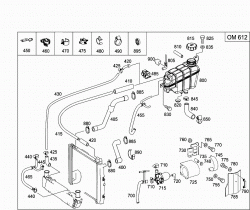 EXPANSION TANK,MOUNTING AND HOSES 1