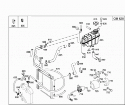 EXPANSION TANK,MOUNTING AND HOSES 2