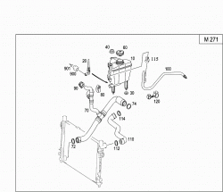 EXPANSION TANK,MOUNTING AND HOSES 1