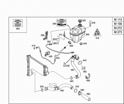 EXPANSION TANK,MOUNTING AND HOSES 2