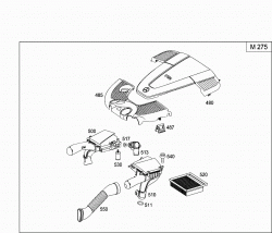 AIR INTAKE,GASOLINE VEHICLES 3