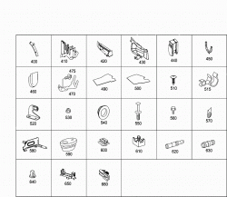 LOOM TIES, CABLE MOUNTING PARTS AND GROMMETS 2