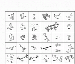 LOOM TIES, CABLE MOUNTING PARTS AND GROMMETS 2