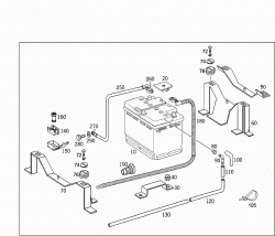 BATTERY,STARTER/ALTERNATOR CABLE 1