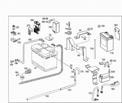 BATTERY,STARTER/ALTERNATOR CABLE 1