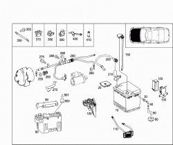 BATTERY,STARTER/ALTERNATOR CABLE 1