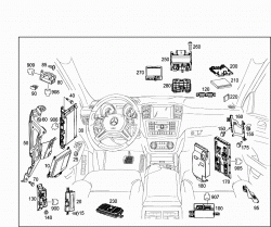 CONTROL UNITS,FUSE BOXES AND RELAYS IN INTERIOR 1