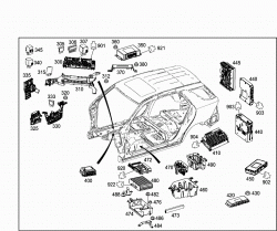 CONTROL UNITS,FUSE BOXES AND RELAYS IN INTERIOR 2