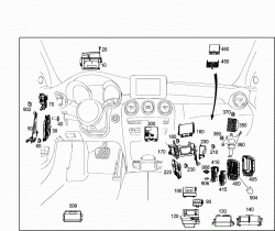 CONTROL UNITS,FUSE BOXES AND RELAYS IN INTERIOR 1