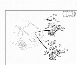 CONTROL MODULES AND RELAY IN TRUNK 2