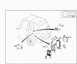 CONTROL MODULES AND RELAY IN TRUNK 1