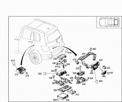 CONTROL MODULES AND RELAY IN TRUNK 2