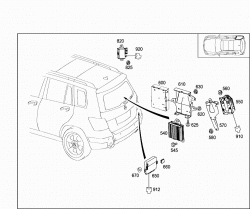 CONTROL MODULES AND RELAY IN TRUNK 3