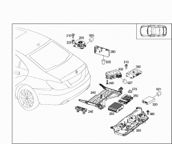 CONTROL MODULES AND RELAY IN TRUNK 2