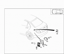 CONTROL MODULES AND RELAY IN TRUNK 1