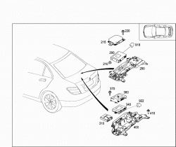 CONTROL MODULES AND RELAY IN TRUNK 2