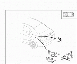 CONTROL MODULES AND RELAY IN TRUNK 1