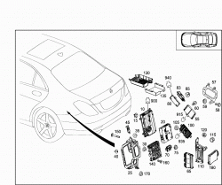 CONTROL MODULES AND RELAY IN TRUNK 1