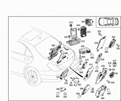 CONTROL MODULES AND RELAY IN TRUNK 2