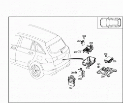 CONTROL MODULES AND RELAY IN TRUNK 2