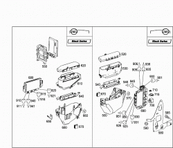 CONTROL MODULE, FUSE AND RELAY BOX IN RIGHT FRONT OF ENGINE COMPARTMENT 2