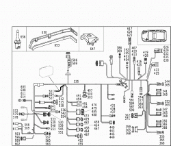 ENGINE CABLE HARNESS,BODY MOUNTED 2