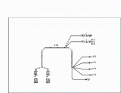 ENGINE CABLE HARNESS,BODY MOUNTED 3