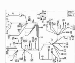 ENGINE CABLE HARNESS,BODY MOUNTED 2