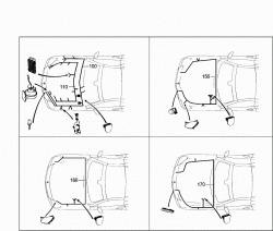 ENGINE CABLE HARNESS,BODY MOUNTED 2