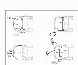 ENGINE CABLE HARNESS,BODY MOUNTED 2