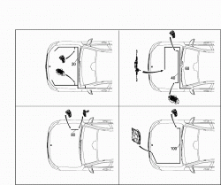 ENGINE CABLE HARNESS,BODY MOUNTED 2