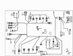 ENGINE CABLE HARNESS,M/R CLASS 2