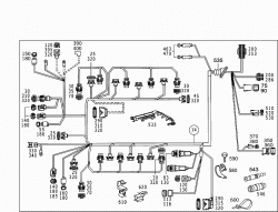 ENGINE CABLE HARNESS S/CL-CLASS 1