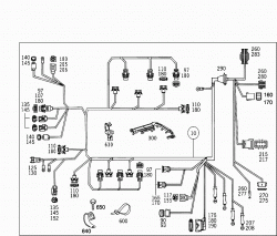 ENGINE CABLE HARNESS,CROSS-COUNTRY VEHICLE 3