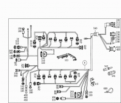 ENGINE CABLE HARNESS,CROSS-COUNTRY VEHICLE 1