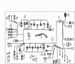 ENGINE CABLE HARNESS,CROSS-COUNTRY VEHICLE 2