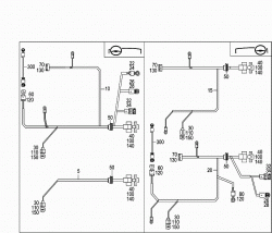 CABLE HARNESS FOR AIR CONDITIONER AND HEADLAMP CLEANING SYSTEM 1