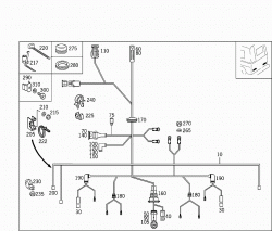 TAIL LAMP CABLE HARNESS 1