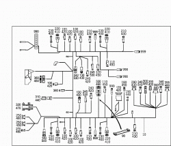 MAIN CABLE HARNESS FRAME FLOOR UNIT 1