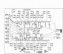 MAIN CABLE HARNESS FRAME FLOOR UNIT 1