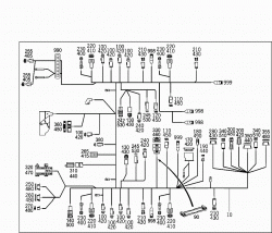 MAIN CABLE HARNESS FRAME FLOOR UNIT 2