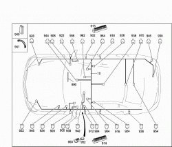 MAIN CABLE HARNESS FRAME FLOOR UNIT 1